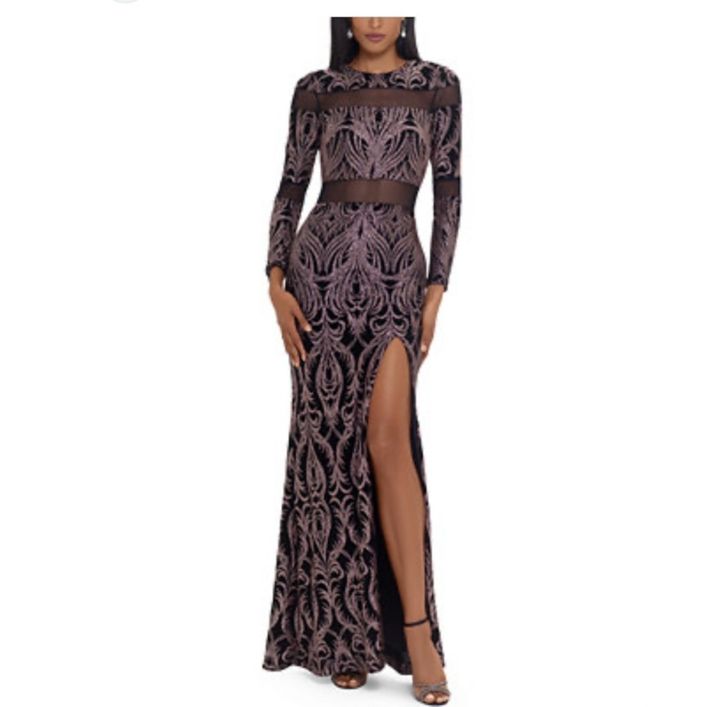 Glittering Formal Maxi dress gown